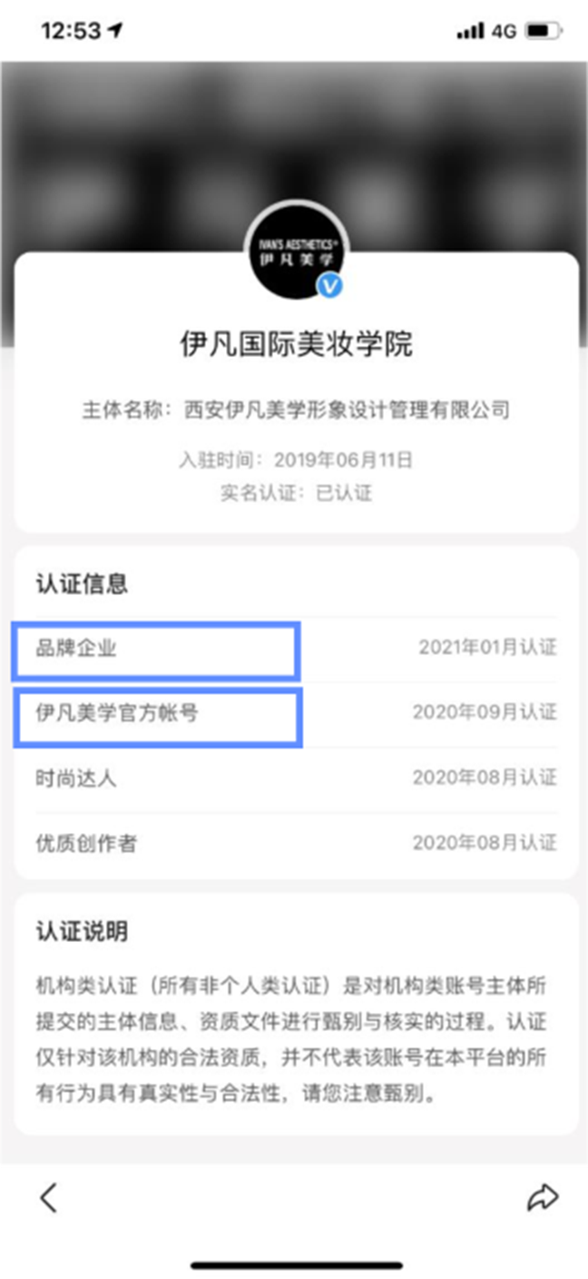 企業(yè)藍(lán)V標(biāo)識配圖2